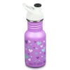Klean Kanteen Kid Narrow Classic 12oz W/ Sport Cap - Orchid Hearts
