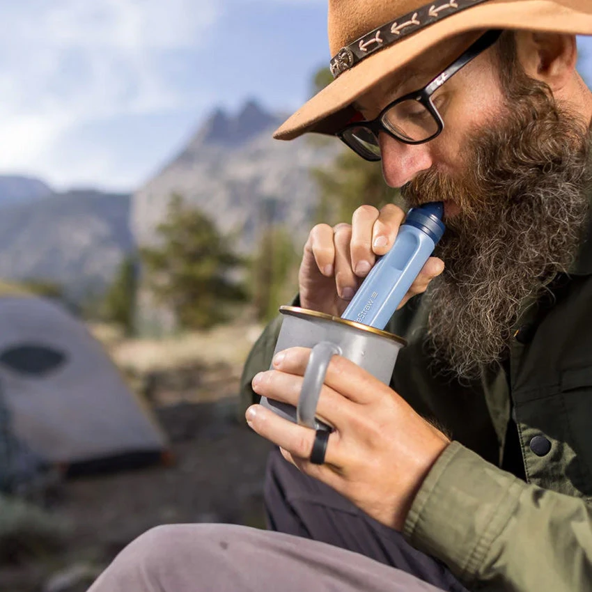 LifeStraw Peak Series Personal Straw - Mountain Blue 4 LifeStraw Peak Series Personal Straw - Mountain Blue - Image 4