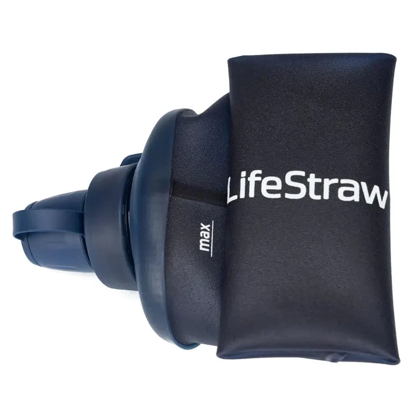 LifeStraw Peak Series 1L Squeeze Bottle - Mountain Blue 4 LifeStraw Peak Series 1L Squeeze Bottle - Mountain Blue - Image 4