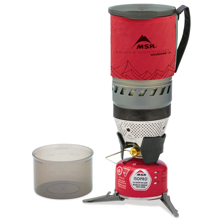 MSR WindBurner 1.0L Personal Stove System - Red 2 MSR WindBurner 1.0L Personal Stove System - Red - Image 2