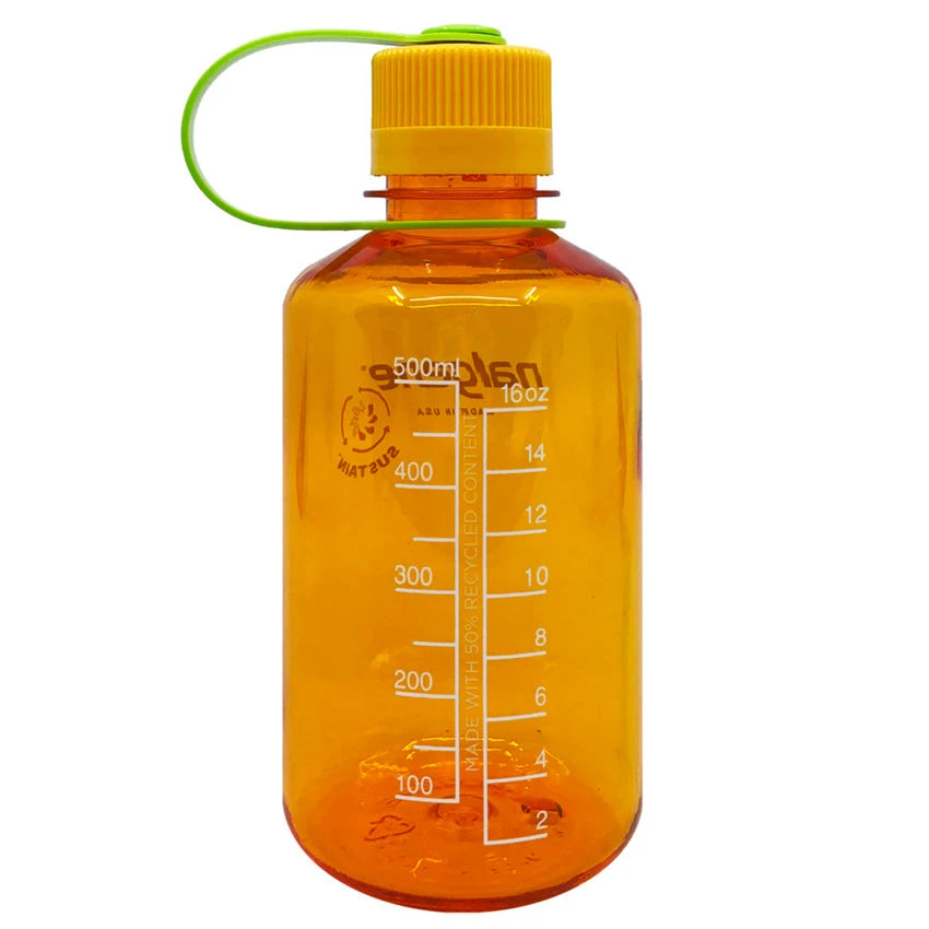 Nalgene 16oz/0.5L NM Tritan Sustain Bottle - Clementine 2 Nalgene 16oz/0.5L NM Tritan Sustain Bottle - Clementine - Image 2