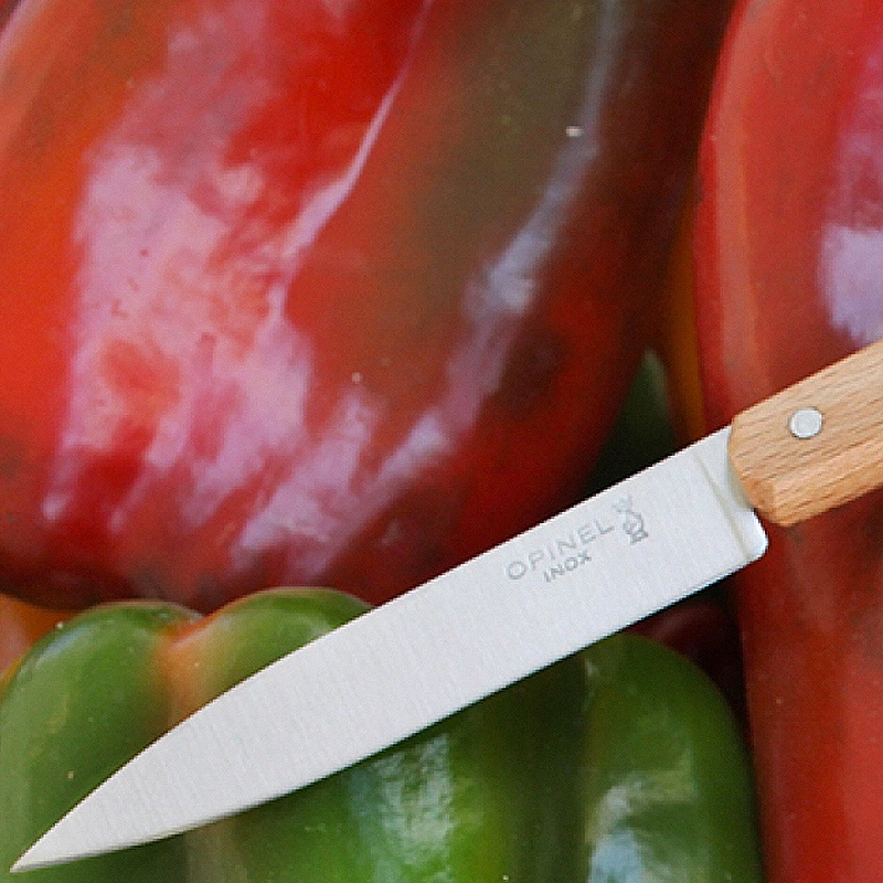 Opinel No.112 Paring Knife - Beech 4 Opinel No.112 Paring Knife - Beech - Image 4