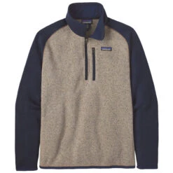Patagonia Men's Better Sweater 1/4 Zip - Oar Tan