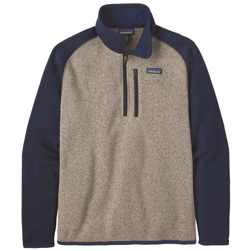 Patagonia Men's Better Sweater 1/4 Zip - Oar Tan 1 Patagonia Men's Better Sweater 1/4 Zip - Oar Tan
