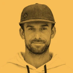 Patagonia Corduroy Cap - Fitz Roy Icon: New Navy -Patagonia Outlet Sales Patagonia AW22 CorduroyCap NavyFitzRoyIcon 03