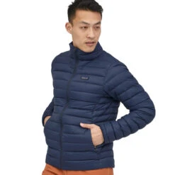 Patagonia Men's Down Sweater - New Navy 7 Patagonia Men's Down Sweater - New Navy -Patagonia Outlet Sales Patagonia AW22 DownSweater NewNavy 03