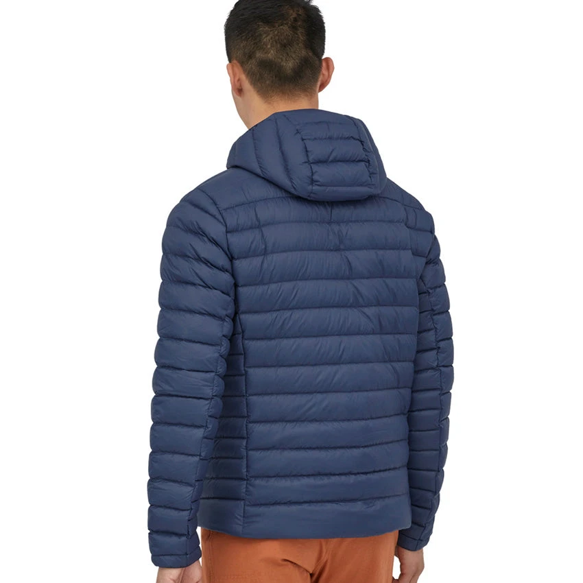 Patagonia Men's Down Sweater Hoody - New Navy 4 Patagonia Men's Down Sweater Hoody - New Navy - Image 4
