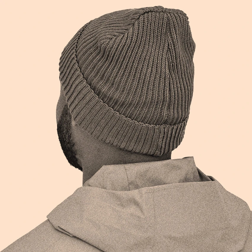 Patagonia Fisherman's Rolled Beanie - Alpine Blue 4 Patagonia Fisherman's Rolled Beanie - Alpine Blue - Image 4