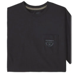 Patagonia Men's Forge Mark Crest Pocket Responsibili-Tee - Ink Black