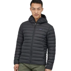 Patagonia Men's Down Sweater Hoody - Black -Patagonia Outlet Sales Patagonia AW22 MsDownSweaterHoody Black 03