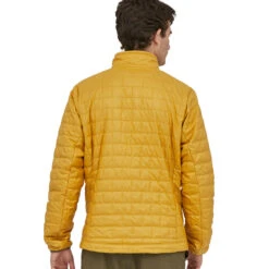 Patagonia Men's Nano Puff Jacket - Cabin Gold 7 Patagonia Men's Nano Puff Jacket - Cabin Gold -Patagonia Outlet Sales Patagonia AW22 MsNanoPuffJacket CabinGold 03