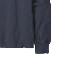 Patagonia Women's Regenerative Organic Certified™ Cotton Essential Pullover - Smolder Blue -Patagonia Outlet Sales Patagonia AW22 OrganicCottonPullover SmolderBlue 03