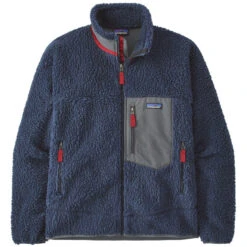 Patagonia Men's Classic Retro-X Jacket - New Navy W/Wax Red