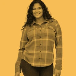 Patagonia Women's LS Organic Cotton Fjord Flannel Shirt - Woodland: New Navy -Patagonia Outlet Sales Patagonia AW22 WsFjordFlannel WLNA 05 945a743b 8361 4eb7 a289 7f667cbe1c7a