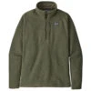Patagonia Men's Better Sweater 1/4 Zip - Industrial Green