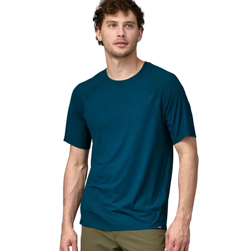 Patagonia Men's Capilene Cool Trail Shirt - Lagom Blue 3 Patagonia Men's Capilene Cool Trail Shirt - Lagom Blue - Image 3