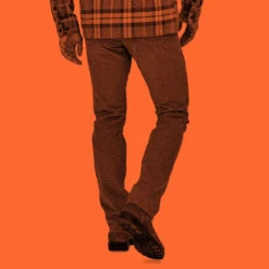 Patagonia Men's Organic Cotton Corduroy Jeans - Reg - Topsoil Brown -Patagonia Outlet Sales Patagonia AW23 MsCourduroyJeans TOPB 05