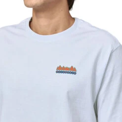 Patagonia Men's Fitz Roy Wild Responsibili-Tee - White 8 Patagonia Men's Fitz Roy Wild Responsibili-Tee - White -Patagonia Outlet Sales Patagonia AW23 MsFitzRoyWildTee 04