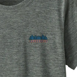Patagonia Women's Capilene Cool Daily Graphic Shirt - Fitz Roy Wild: Sleet Green X-Dye -Patagonia Outlet Sales Patagonia AW23 WsCapCoolDaily FINX 03
