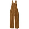 Patagonia Women's Stand Up Cropped Corduroy Overalls - Nest Brown