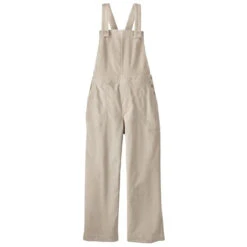 Patagonia Women's Stand Up Cropped Corduroy Overalls - Pumice