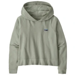 Patagonia Women's Regenerative Organic Certified Cotton Essential Hoody - Sleet Green