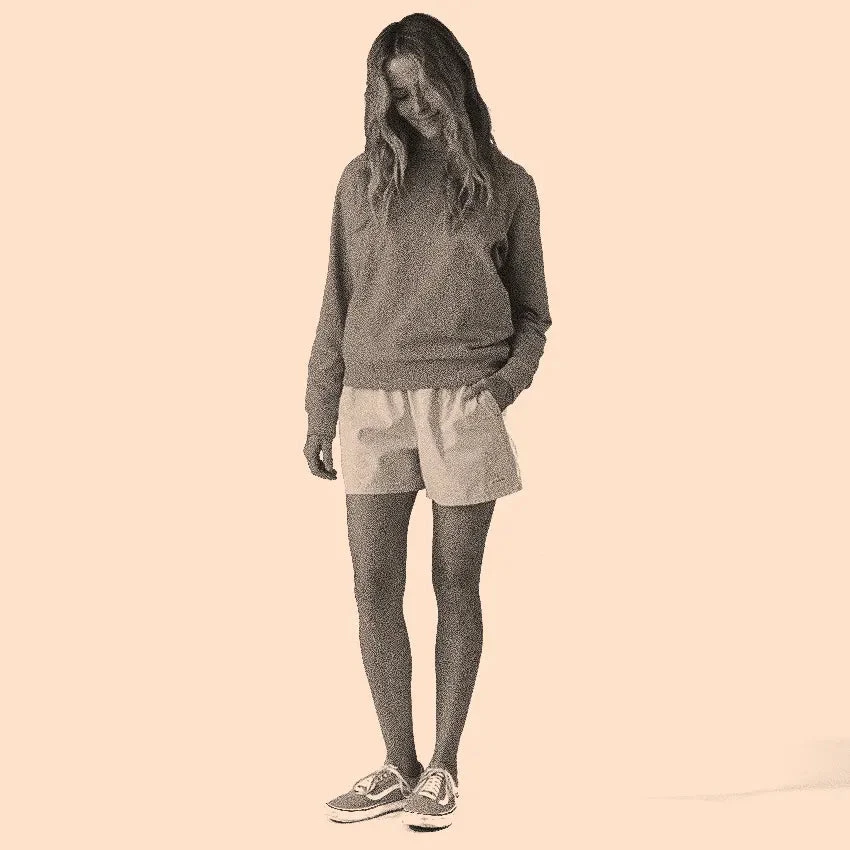 Patagonia Women's Regenerative Organic Certified Cotton Essential Top - Wool White 5 Patagonia Women's Regenerative Organic Certified Cotton Essential Top - Wool White - Image 5