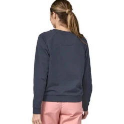 Patagonia Women's Regenerative Organic Certified Cotton Essential Top - Smolder Blue -Patagonia Outlet Sales Patagonia AW23 WsROCEssentialTop SMDB 04