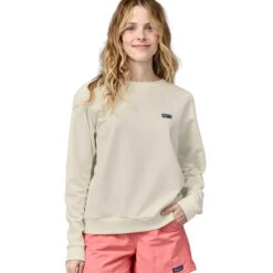 Patagonia Women's Regenerative Organic Certified Cotton Essential Top - Wool White 7 Patagonia Women's Regenerative Organic Certified Cotton Essential Top - Wool White -Patagonia Outlet Sales Patagonia AW23 WsROCEssentialTop WLWT 03