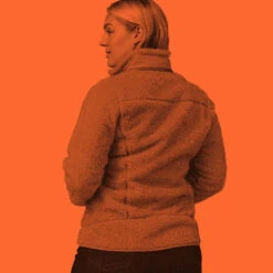 Patagonia Women's Classic Retro-X Jacket - Dark Natural W/Night Plum -Patagonia Outlet Sales Patagonia AW23 WsRetroXJacket DAPL 04