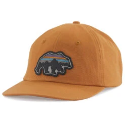 Patagonia Back For Good Trad Cap - Umber Brown W/Bear