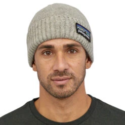Patagonia Brodeo Beanie - P-6 Logo: Drifter Grey 6 Patagonia Brodeo Beanie - P-6 Logo: Drifter Grey -Patagonia Outlet Sales Patagonia BrodeoBeanie DrifterGrey 02