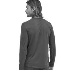 Patagonia Men's L/S Capilene Cool Trail Shirt - Forge Grey -Patagonia Outlet Sales Patagonia LSCapileneCoolShirt ForgeGrey 03