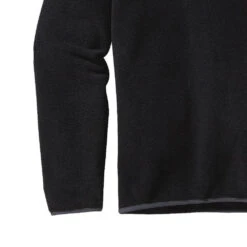 Patagonia Men's Synchilla Snap-T Fleece Pullover - Black W/Forge Grey -Patagonia Outlet Sales Patagonia Mens LWsynchillaSnapT BlackForgeGrey 03