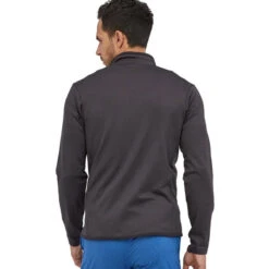 Patagonia Men's R1 Daily Jacket - Ink Black / Black X-Dye -Patagonia Outlet Sales Patagonia MensR1DailyJacket BlackInkBlack 04