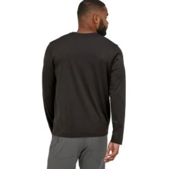 Patagonia Men's L/S Capilene Cool Daily Shirt - Black 7 Patagonia Men's L/S Capilene Cool Daily Shirt - Black -Patagonia Outlet Sales Patagonia MsLSCapCoolDailyShirt Black 04