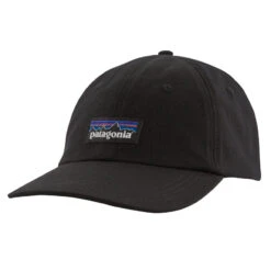 Patagonia P-6 Label Trad Cap - Black