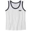 Patagonia Women's P-6 Label Organic Tank - White