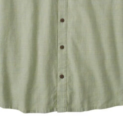Patagonia Men's Back Step Shirt - Rainfall Plaid: Salvia Green -Patagonia Outlet Sales Patagonia SS23 MsBackStepShirt RFSG 03