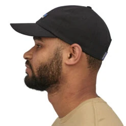 Patagonia P-6 Label Trad Cap - Black -Patagonia Outlet Sales Patagonia SS23 P6LabelTradCap Black 03