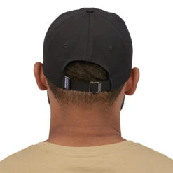 Patagonia P-6 Label Trad Cap - Black -Patagonia Outlet Sales Patagonia SS23 P6LabelTradCap Black 04