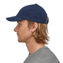 Patagonia P-6 Label Trad Cap - Classic Navy -Patagonia Outlet Sales Patagonia SS23 P6LabelTradCap Navy 04
