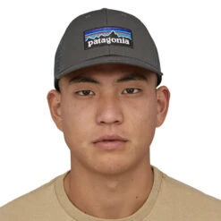Patagonia P-6 Logo LoPro Trucker Hat - Forge Grey -Patagonia Outlet Sales Patagonia SS23 P6Trucker ForgeGrey 02