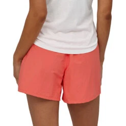 Patagonia Women's Baggies Shorts - 5" - Coral -Patagonia Outlet Sales Patagonia SS23 WsBaggies5 COR 03