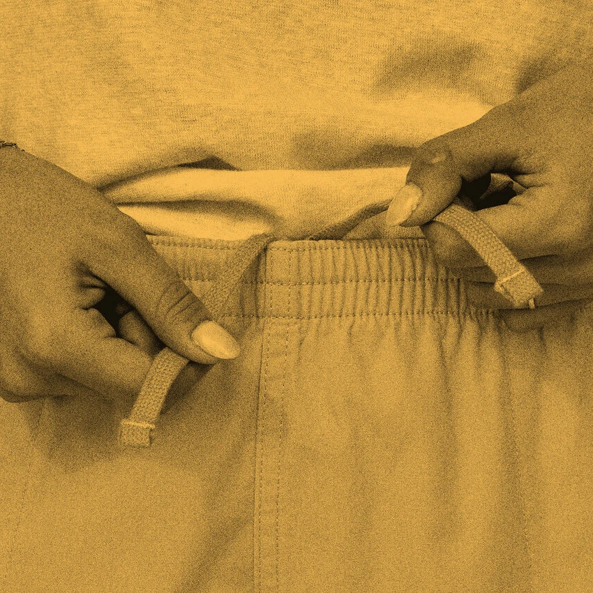 Patagonia Women's Funhoggers Shorts - Light Plume Grey 5 Patagonia Women's Funhoggers Shorts - Light Plume Grey - Image 5