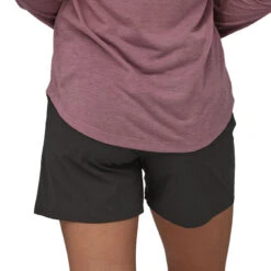 Patagonia Women's Quandary Shorts - 5" - Black 9 Patagonia Women's Quandary Shorts - 5" - Black -Patagonia Outlet Sales Patagonia SS23 WsQuandaryShorts BLK 05