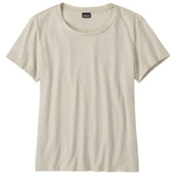 Patagonia Women's Regenerative Organic Certified Cotton Tee - Dyno White