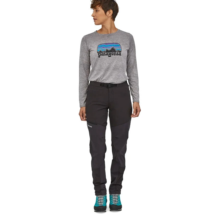 Patagonia Women's Altvia Alpine Pants - Reg - Black 2 Patagonia Women's Altvia Alpine Pants - Reg - Black - Image 2