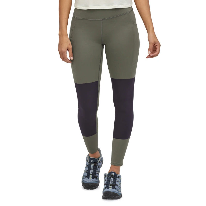 Patagonia Women's Pack Out Hike Tights - Basin Green 2 Patagonia Women's Pack Out Hike Tights - Basin Green - Image 2