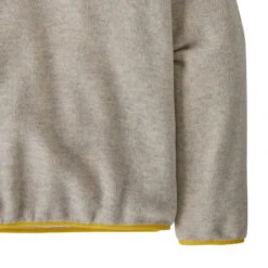 Patagonia Women's LW Synchilla Snap-T Fleece Pullover - Oatmeal Heather W/Shine Yellow 7 Patagonia Women's LW Synchilla Snap-T Fleece Pullover - Oatmeal Heather W/Shine Yellow -Patagonia Outlet Sales Patagonia WomensSynchillaSnapTFleece OLSH 03